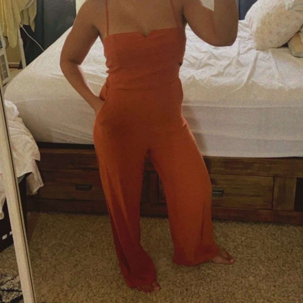 Orange Jump suit
